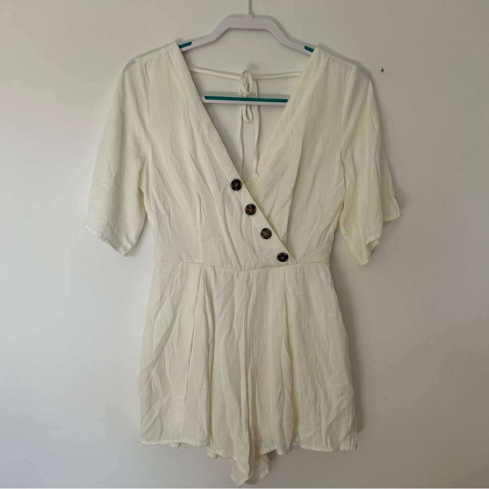 Trixxi White Romper